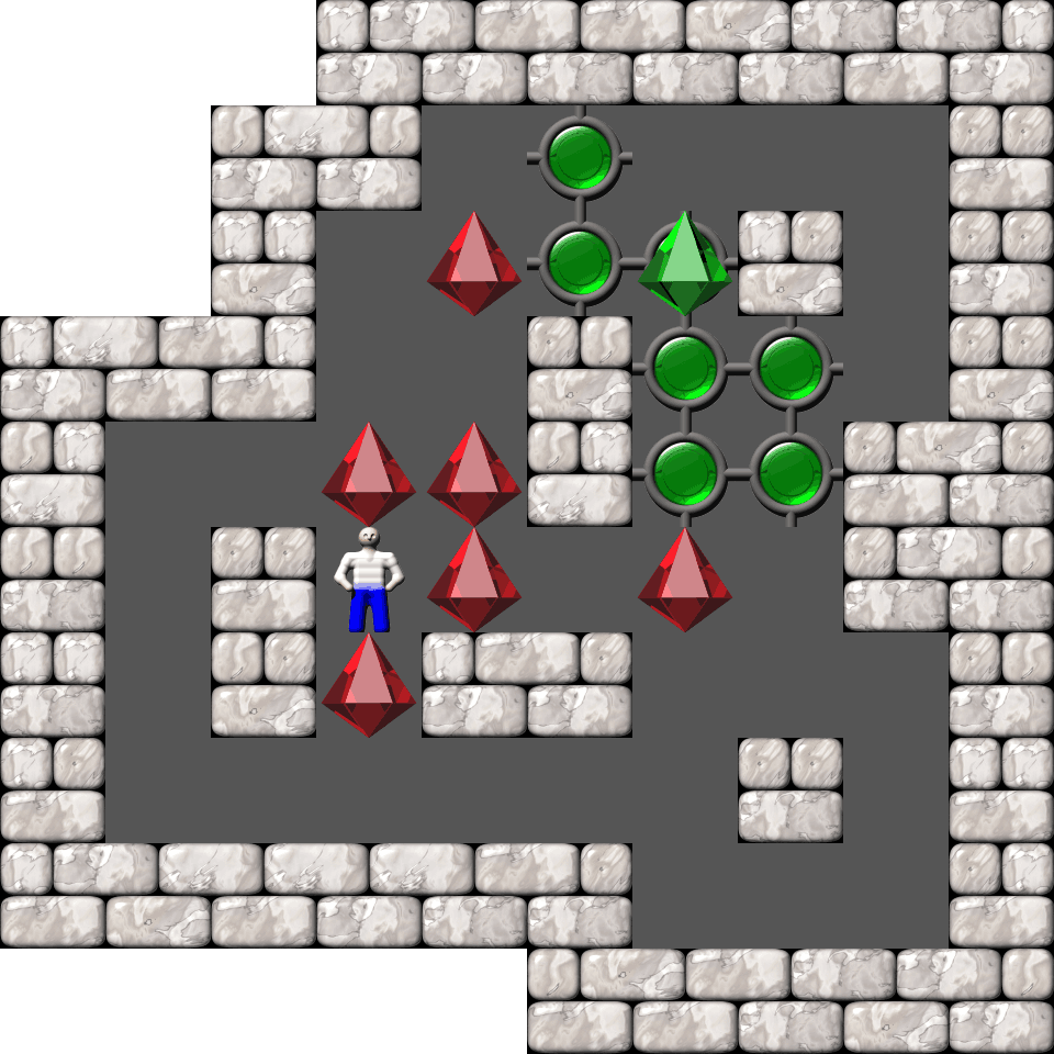 Sokoban Kevin 10 level 60